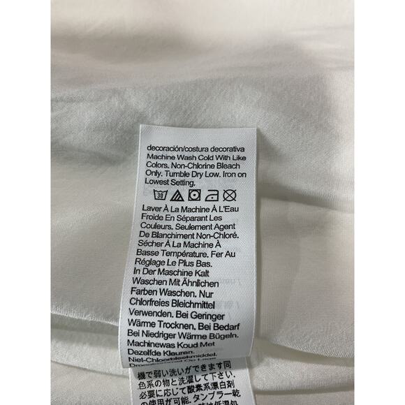 J.Crew Petite Gwen White Linen Lace-Trim Slip Skirt Size XS Petite - Picture 6 of 6